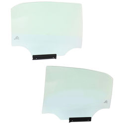 JC Whitney Door Glass, Rear, Driver & Passenger Side, 1-year unlimited-mileage warranty SET-JT481313