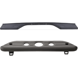 Replacement Bumper Step Pad Black, 1-year unlimited-mileage warranty SET-REPT764907-A