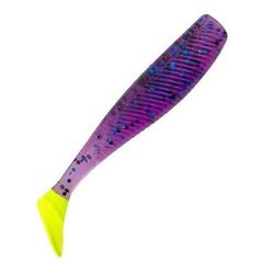 Vudu Quiver Shad Soft Swimbait withJig Head - Pearl