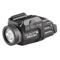 Streamlight TLR-7 X USB Multi-Fuel Low-Profile Rail-Mounted Light w/Interchangeable Rear Paddle Switches Black 69455
