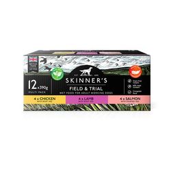 12x390g Variety Pack Skinner's Field & Trial Adult Wet Dog Food