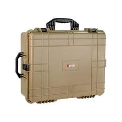 Eylar Extra Large 24in Waterproof Hard Camera and Gear Case w/Foam Tan SA00041-TAN