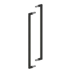 RDI Metal Works Excalibur Gates 36 Inch - 38 Inch - Satin Black - Gate Ends