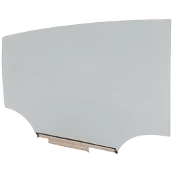 JC Whitney Door Glass, Rear, Passenger Side, 1-year unlimited-mileage warranty JRT48130013