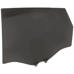 JC Whitney Door Glass, Rear, Driver Side, 1-year unlimited-mileage warranty JRM48130050