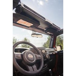 Rugged Ridge Console Plastic Black Overhead Series, 5-year limited warranty 13551.14