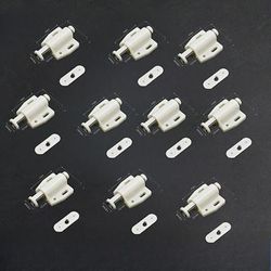 TEMU 10pcs Magnetic Cabinet Door - Magnetic Touch , Push Open Cabinet Door Latches And Catches, Push Release Opener Door Magnets For Cabinets And Drawers