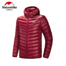 Naturehike Autumn Winter New Jacket Upgrade 800 Ultra Dry Duck's Down Jacket Man Outdoor Camping Coat Ultralight Hiking Jackets