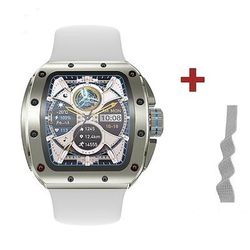 696 V68 Orologio intelligente 1.76 pollice Orologio da Corsa Fitness Smartwatch Bluetooth Contapassi Promemoria chiamata Monitoraggio del sonno Compatibile con Android iOS Da uomo Chiamate in