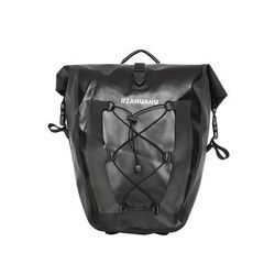 TEMU 1pc Bicycle Rear Rack Bag, Single Bike Pannier, Long-distance Cycling Saddlebag, Riding Gear, Rear Cargo Rack Pouch, Mountain Bag, Front Seatpost Pannier, Cycling Backpack