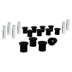 Nolathane Leaf Spring Bushing Polyurethane, Rear, Lifetime limited warranty REV161.0070
