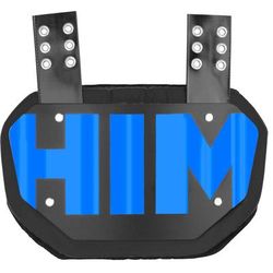 Sports Unlimited Football Back Plate Him Blue