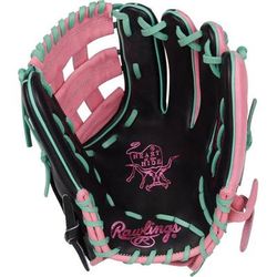 Rawlings Heart of the Hide ColorSync 9.0 Series 12.25" Baseball Glove - Right Hand Throw Black/Pink