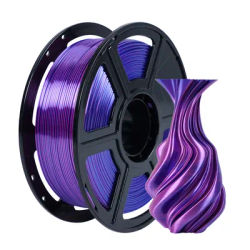 FLASHFORGE Dual Color Silk PLA 3d Printer Filament 1.75mm 1 kilogram Sealed Packaging No Plugs No Warping Low Shrinkage