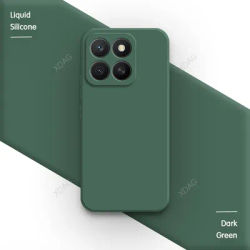 Back Cover for Honor X8c 6.7" ABR-LX1 ABR-LX2 ABR-LX3 Classic Square Silicone Original Soft Camera