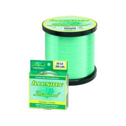 Momoi Illusion Co-Polymer Mono Line 12lb 5800yd Mystic Green 1lb 40003