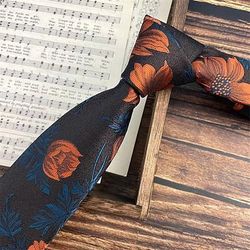 Per uomo Cravatte Sexy Fiori / Piante Ricevimento di matrimonio Abbigliamento quotidiano