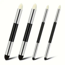 4/8pcs Dual-Tip Blending Stumps - Washable & Reusable Soft Sponge Brushes for Art, Drawing, Highlighting & Detailing