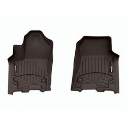 Weathertech Floor Mats Made of Thermoplastic Cocoa Molded Liner FloorLiner Series, Front Row, Lifetime limited warranty 4718771