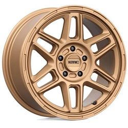 KMC Wheel Aluminum Bronze, Lifetime Structural Limited Warranty With 1 Year On Finish KM71678012638
