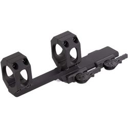 American Defense Manufacturing Dual Ring Scope Mount w/ 3in Offset 30mm Rings Standard Lever Black AD-RECON-X 30 STD-TL