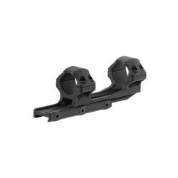 Leapers UTG ACCU-SYNC 1in Medium Profile 50mm Offset Picatinny Rings Black AIR11850