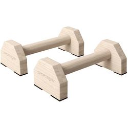 TEMU Push Up Handles, Wooden Parallettes Bars With Non-slip Base, Calisthenics Equipment For Home, Gym, Fitness, Exercise