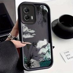 TEMU Durable G85 5g Comfortable Feel In The Poem Case For Moto G85 5g Featuring Shockproof In Fashion