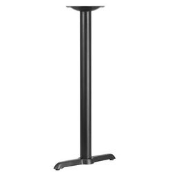MoTak M092 42"H Bar Height Table Base for 42"W x 30"D Table Tops - Cast Iron, Black