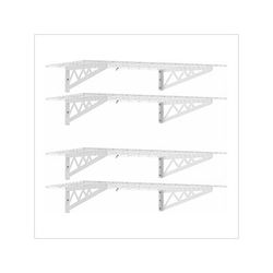 SafeRacks 48 x 24 Wall Shelves (4-Pack)