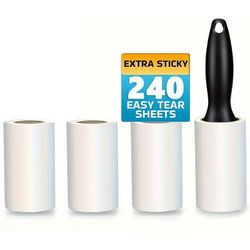 TEMU Ultra Sticky Lint Roller For Eliminating Pet Fur - Ideal For Furniture, Clothing & Carpets | Tool For Cleaning Pet Hair