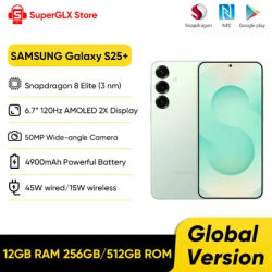 Original Samsung Galaxy S25+ 5G Smartphone Snapdragon 8 Elite 6.7"120Hz AMOLED 2X Screen 4900mAh Battery IP68 Samsung S25 Plus