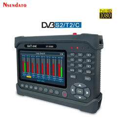 Satlink ST-6986 DVB-S2/S DVB T/T2 DVB-C Satellite signal finder locator H.265 HEVC MPEG-4 signal Meter Finder satlink ST6986