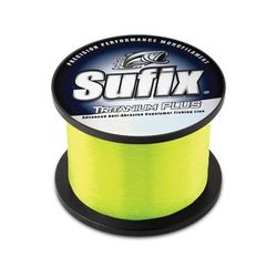 Sufix Tritanium Plus 14lb Line Chartreuse 4395 Yds 696-214CH