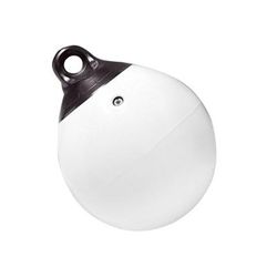 Taylor Made 12" Tuff End Inflatable Vinyl Buoy - White 1143