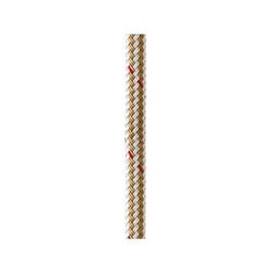 New England Ropes 5/8" x 25' Nylon Double Braid Dock Line - White/Gold w/Tracer C5059-20-00025