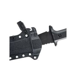 Skallywag Tactical Riptide Tanto Fixed Blade Knife 6.35 in D2 Tanto Blade G10 Handle Black Riptide Tanto-Black