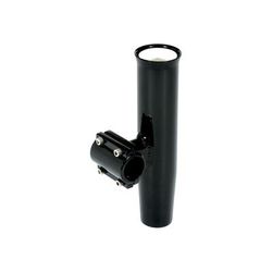 Lee's Tackle Clamp-On Rod Holder - Black Aluminum - Horizontal Mount - Fits 1.050" O.D. Pipe RA5201BK