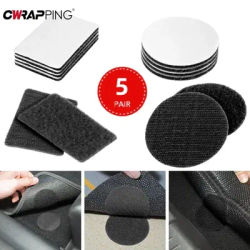 Autocollant adhésif pour tapis de voiture, 5 pièces, pour BMW E46 E90 E60 F10 F30 E39 E36 F20 E92 E87 G30 X5 E70 E91 F11 F31, accessoires automobiles