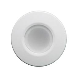 Lumitec Orbit 210 Lumens LED Flush Mount Down Dimming Light White Finish Blue/White 112521