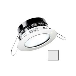I2Systems Inc Apeiron Pro A503 3W LED Spring Mount Light Round Cool White/White Finish A503-31AAG