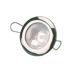 Sea-Dog 60 Lumens LED 2-7/16in Overhead Light Brushed Finish Clear Lens Stamped 304 Stainless Steel 404330-3