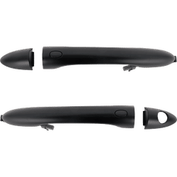 Replacement Exterior Door Handle Plastic Primed, Front, Driver & Passenger Side, 1-year unlimited-mileage warranty SET-RK46250067K