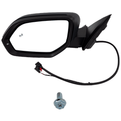 JC Whitney Mirror Paintable, Driver Side, 1-year limited warranty JVW83EL
