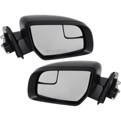 JC Whitney Mirror Textured Black, Driver & Passenger Side, 1-year limited warranty SET-JFD413ER
