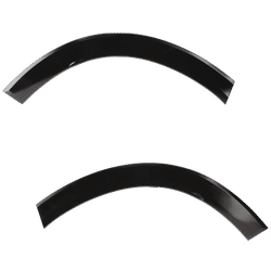Replacement Fender Trim Plastic Primed, Rear, Driver & Passenger Side, Rear Section, 1-year unlimited-mileage warranty SET-RH55390013