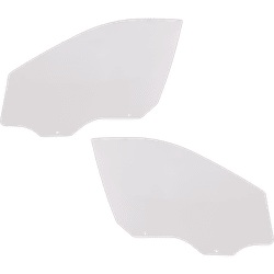 JC Whitney Door Glass, Front, Driver & Passenger Side, 1-year unlimited-mileage warranty SET-JRJ48010017