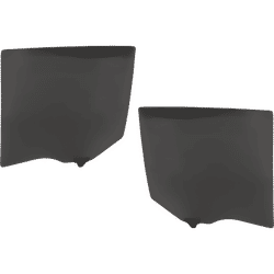 JC Whitney Door Glass, Rear, Driver & Passenger Side, 1-year unlimited-mileage warranty SET-JRM48130043