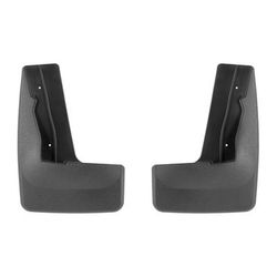 Weathertech Mud Flaps Thermoplastic Black, Rear, Driver & Passenger Side, Lifetime limited warranty 120175