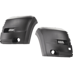 JC Whitney Bumper Cover Textured, Front, Driver & Passenger Side, Outer, 1-year unlimited-mileage warranty SET-RR01030007